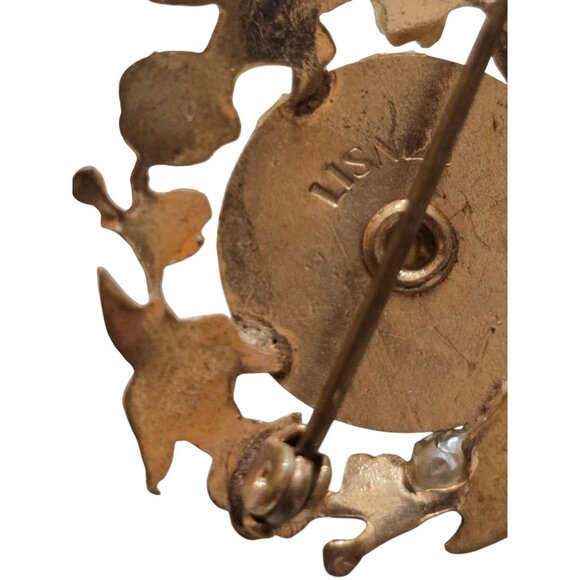 Vintage Tiny Lisner Enamel Pin (A9035) - Picture 3 of 5